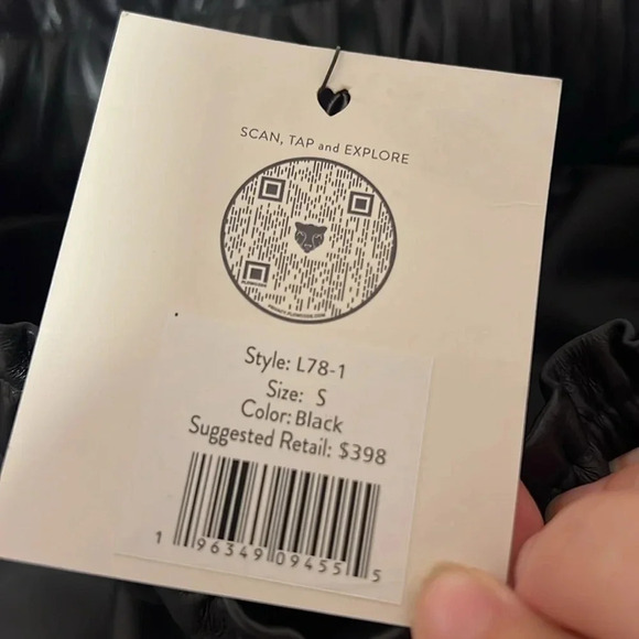 NWT Lita by Ciara leather shorts - Picture 7 of 7